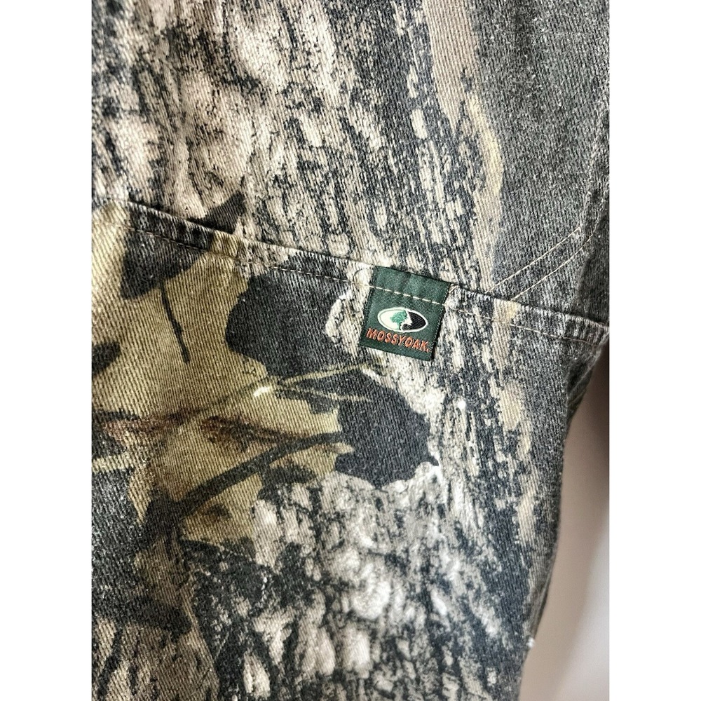 Mossy Oak Scent Stop Pro Camo Hunting Mens Shirt Large Button Down Long Sleeve - Picture 8 of 12